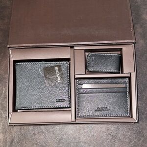 PIONEER Charcoal Leather Accessory Set